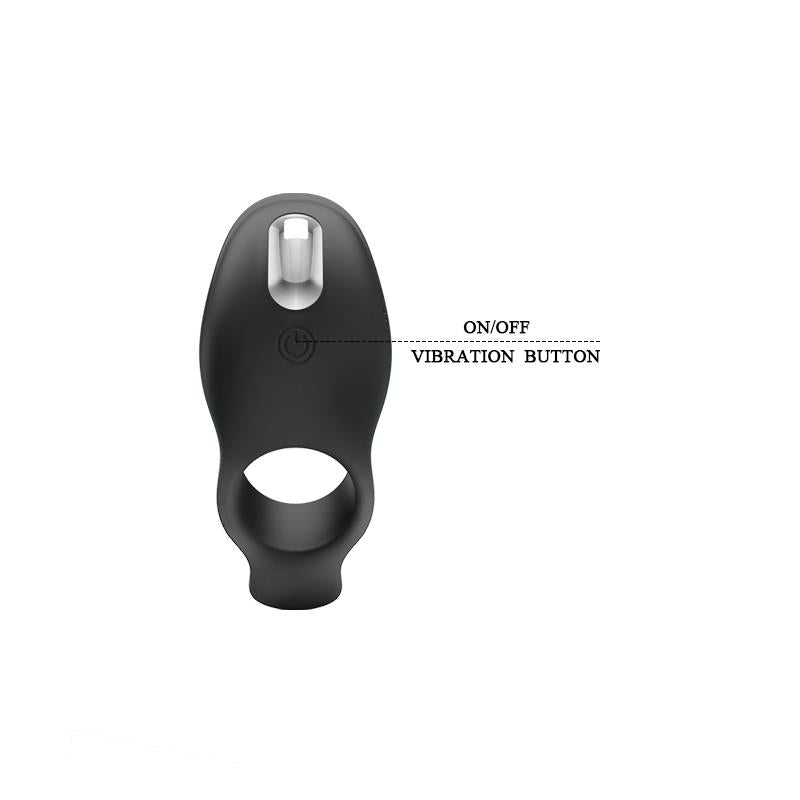 Anillo Para El Pene Con Vibración Usb Silicona