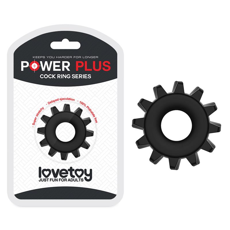 Anillo Para El Pene Power Plus Negro