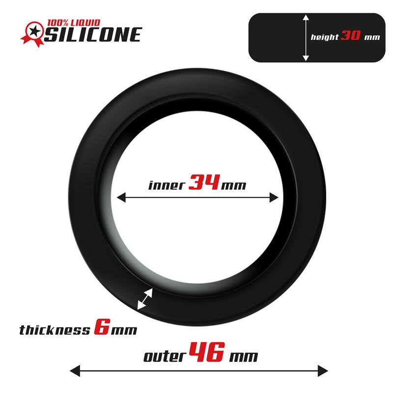 Anillo Para El Pene Silicona Líquida 3.4 Cm