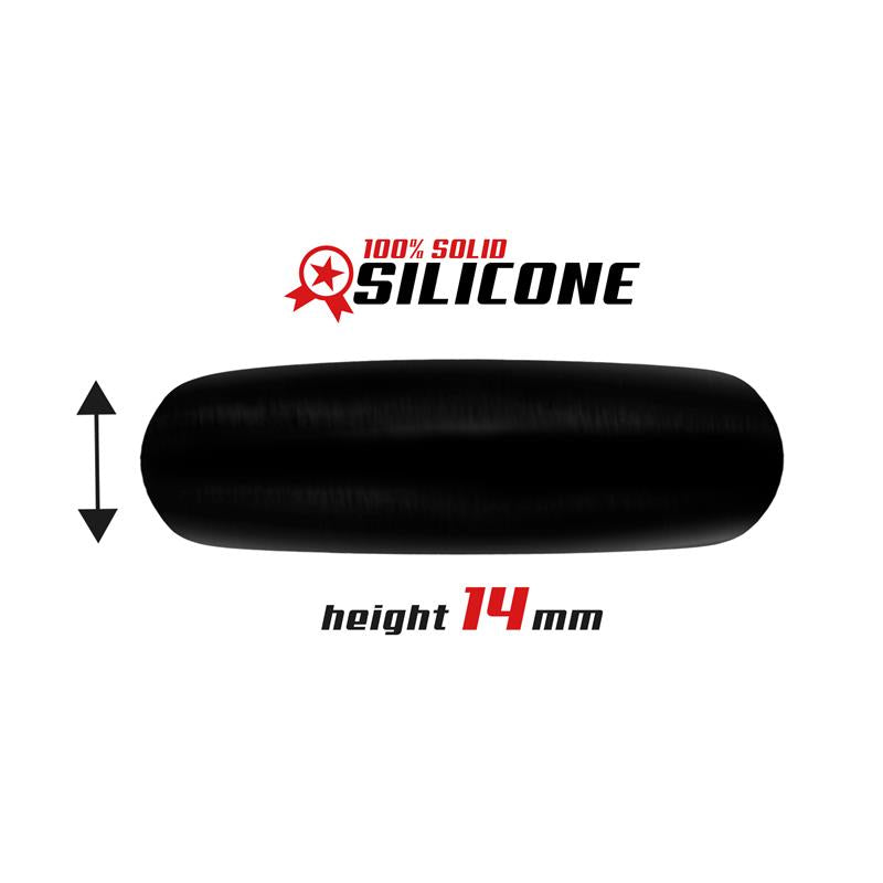Anillo Para El Pene Silicona Sólida 4.2 Cm Negro