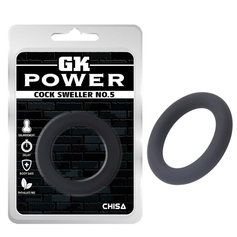 Anillo Para El Pene  Sweller No.5 Silicona 4,7 Cm