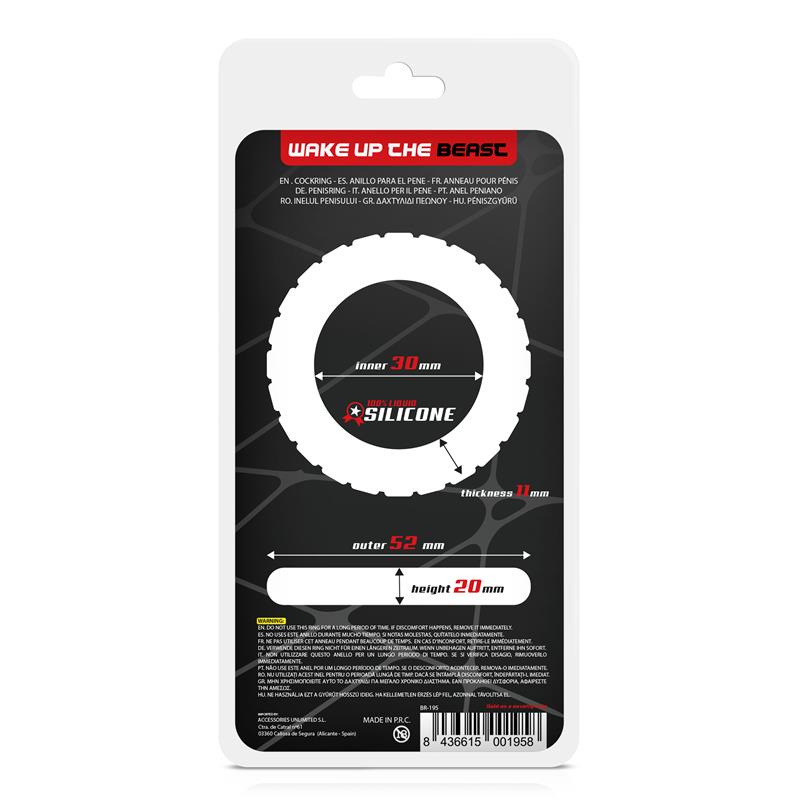 Anillo Para El Pene Turbine Silicona Líquida 30 Mm