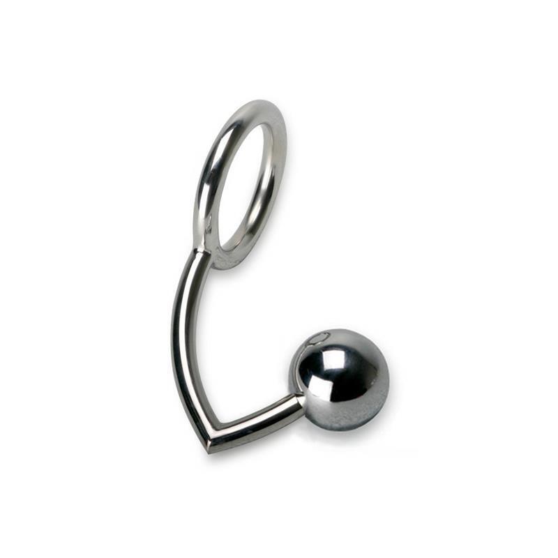 Anillo Para Testículos Con Bola Anal Talla (Interno):L