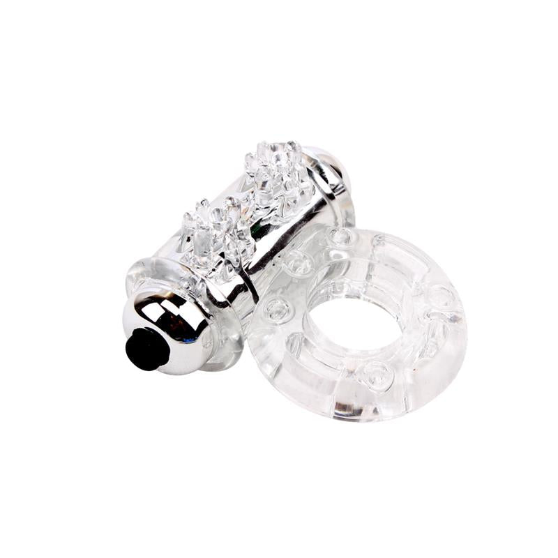 Anillo Vibrador Para El Pene  Bull Ring Transparente