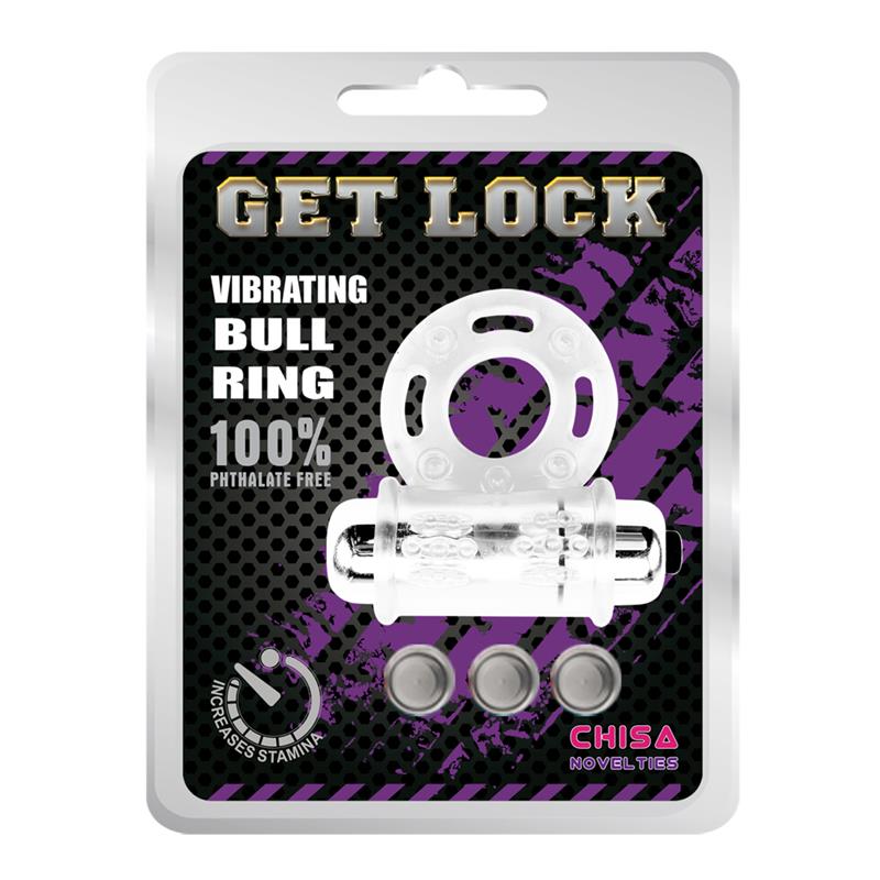 Anillo Vibrador Para El Pene  Bull Ring Transparente