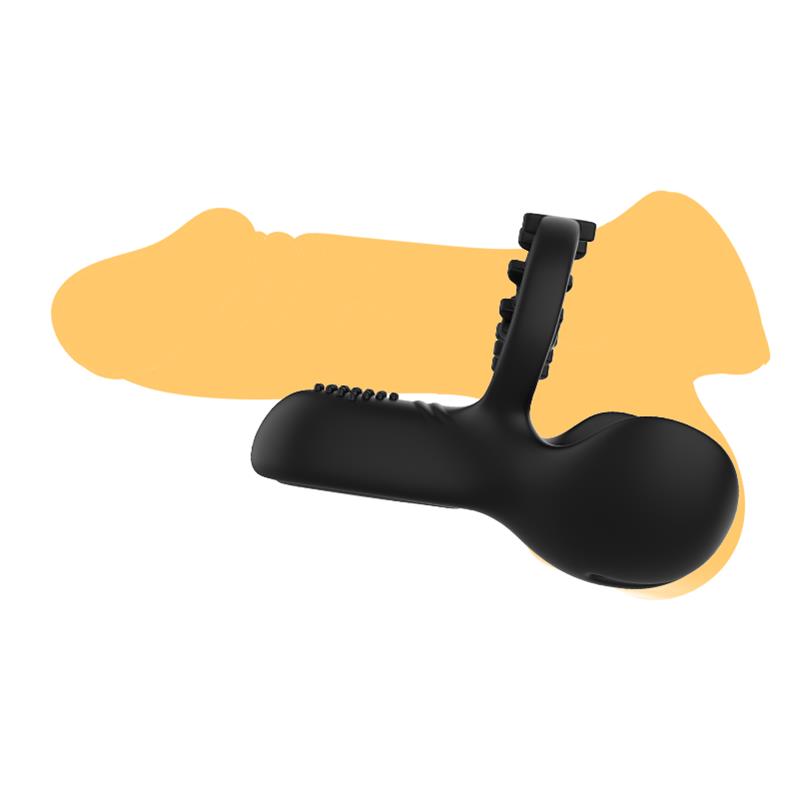 Anillo Vibrador Para Pene Y Testículos Ajustable