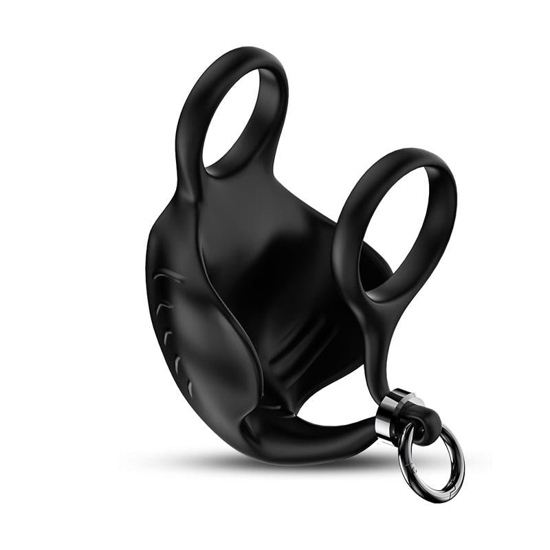 Anillo Vibrador Para Pene Y Testículos Ajustable