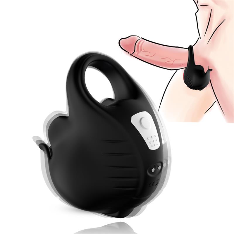 Anillo Vibrador Para Pene Y Testículos