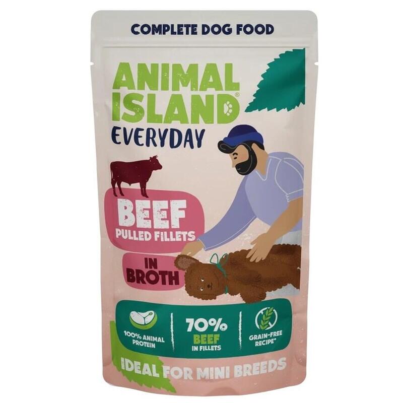 Animal Island Comida Húmeda Fileciki W Rosole Para Perro Ternera 150g