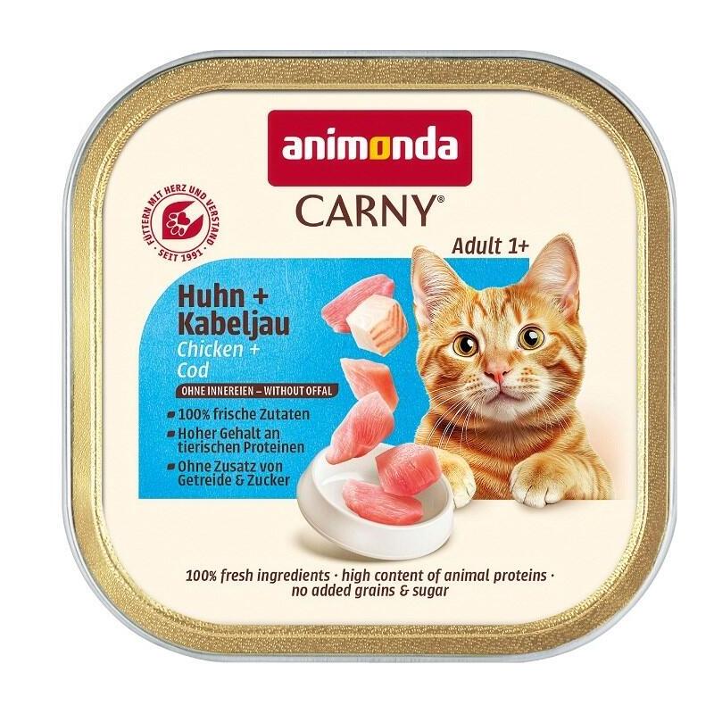 Animonda Carny Comida Para Gatos Pollo,Dorsz 85g