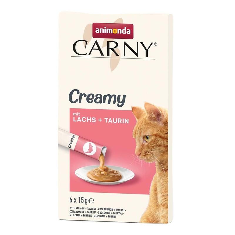 Animonda Carny Salmon With Taurine - Goma Para Gatos - 6 X 15g