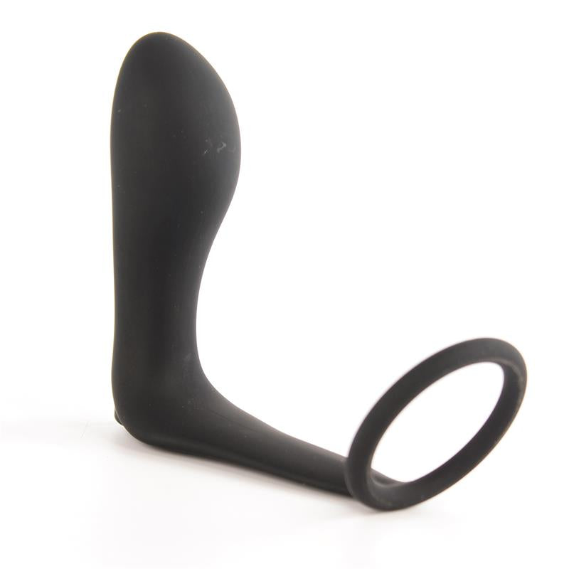 Ansel Plug Anal Con Vibración Y Anillo Usb Silicona
