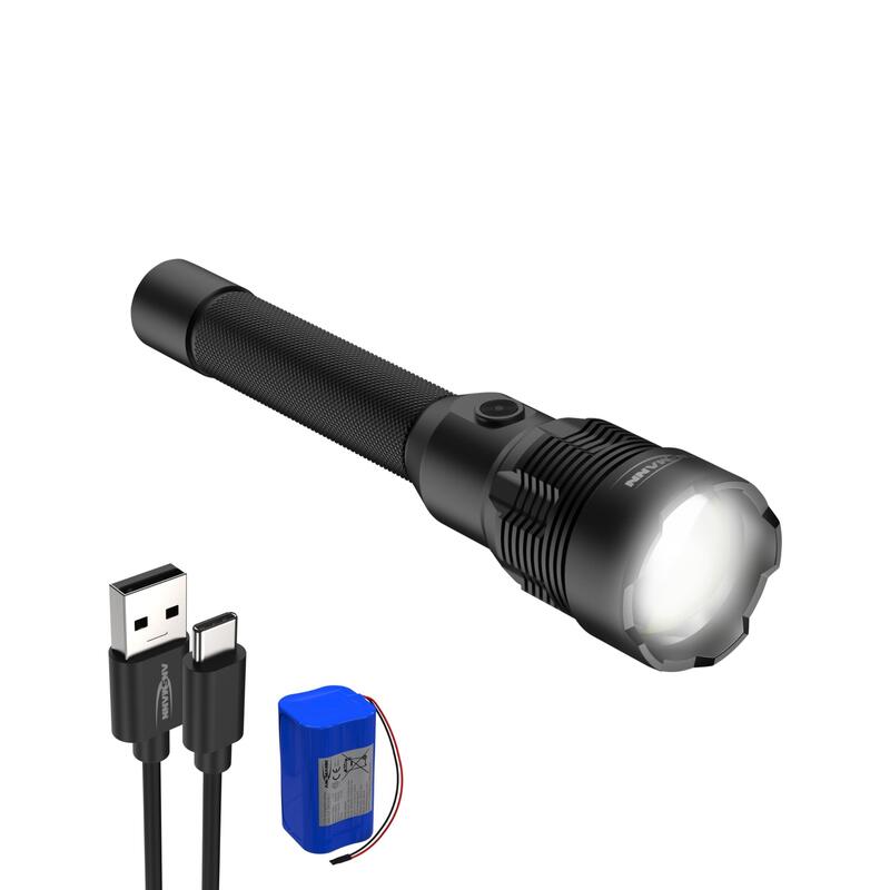 Ansmann Led Taschenlampe 12000 Lm 12h 165m Aufladbar Über Usb-C