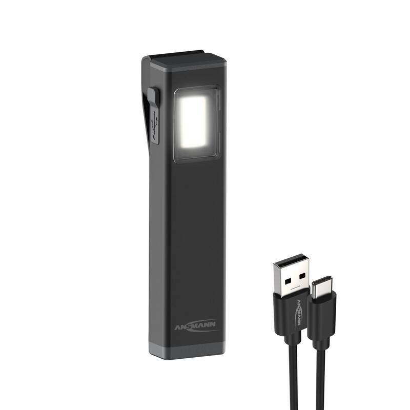 Ansmann Stiftleuchte 500lm 3h Cob-Led Aufladbar Über Usb-C