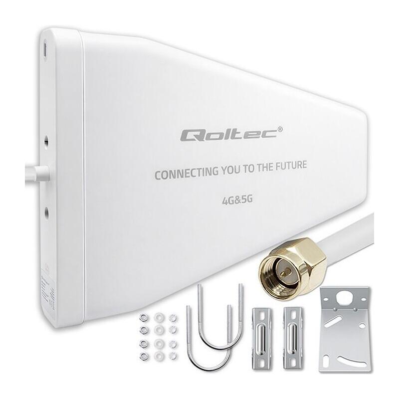 Antena 4g 5g Lte 9dbi Kierunkowa Externa Sma Male Wodoodporna 3m