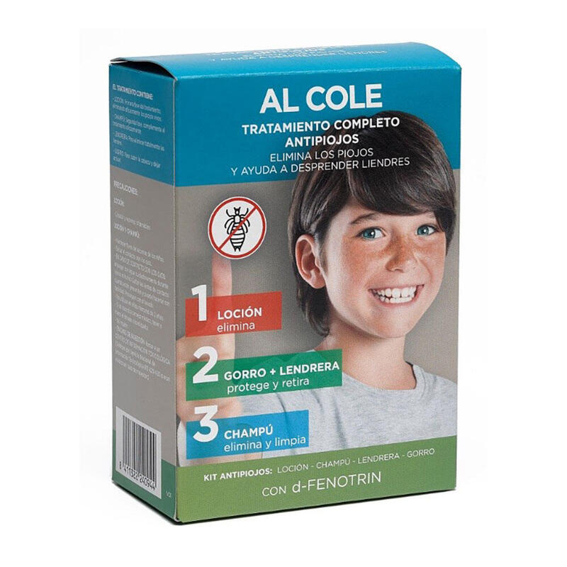 Antipiojos Al Cole Set Tratamiento