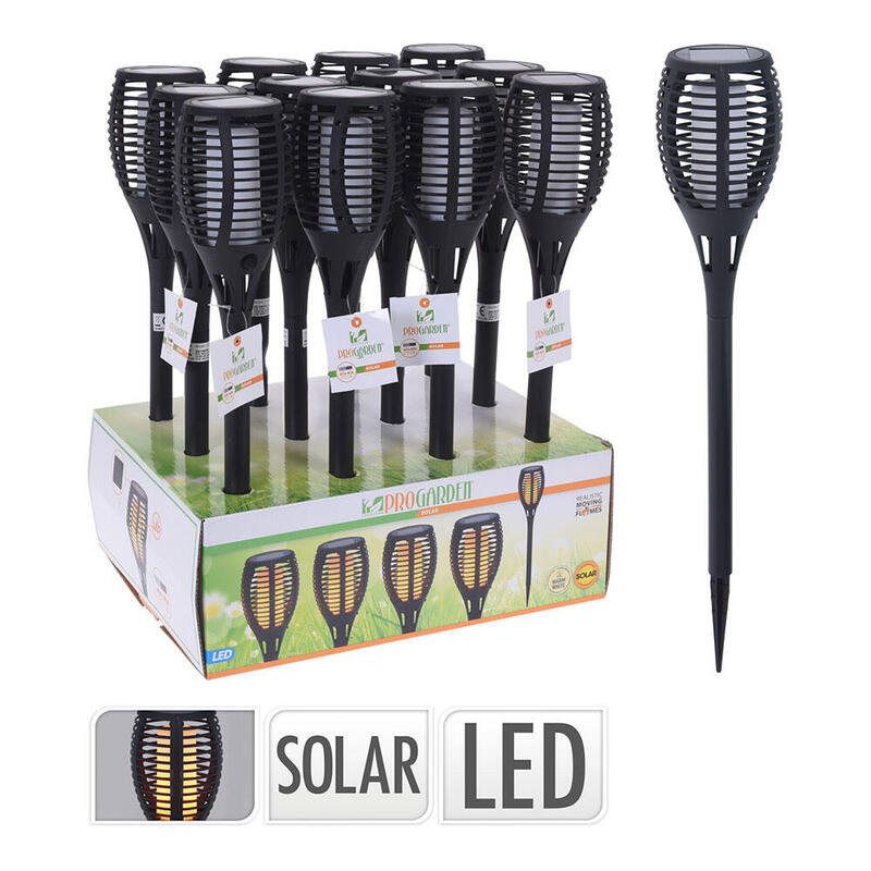 Antorcha Solar Efecto Llama