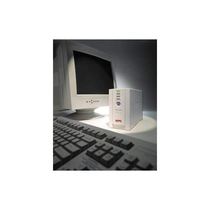 Apc Back-Ups Cs 500upsca 120 V300 Vatios500 Vaconectores De Salida: 6beige