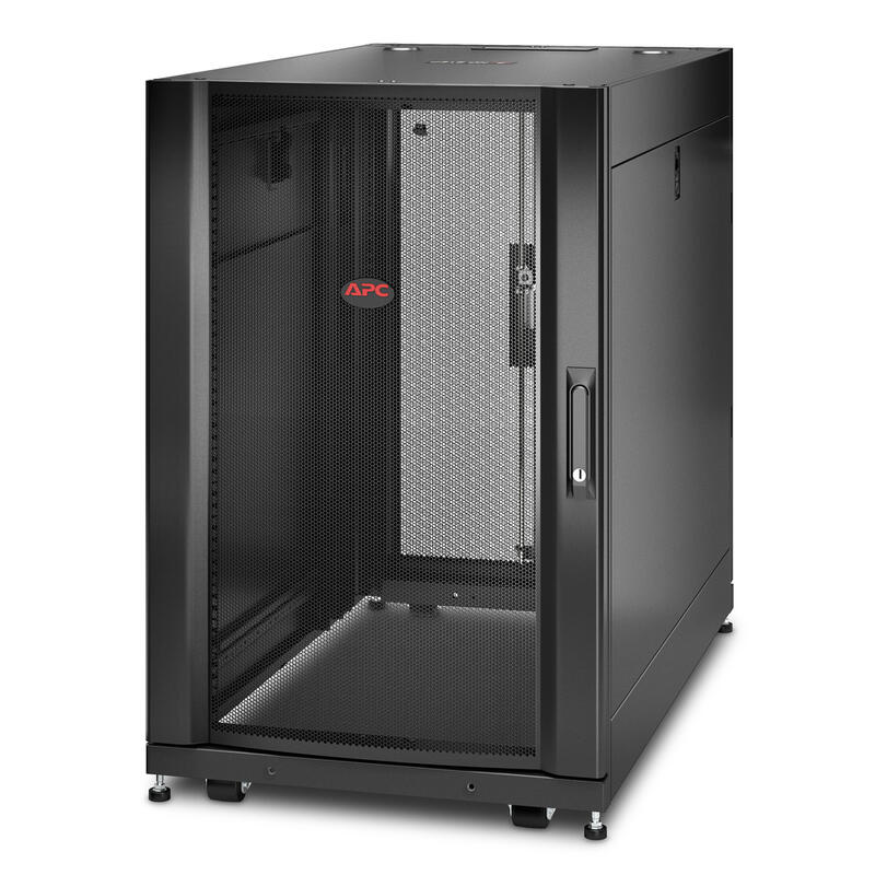 Apc Netshelter Sx 18u Server Rack Enclosure 600mm X 1070mm W/ Sides   Black