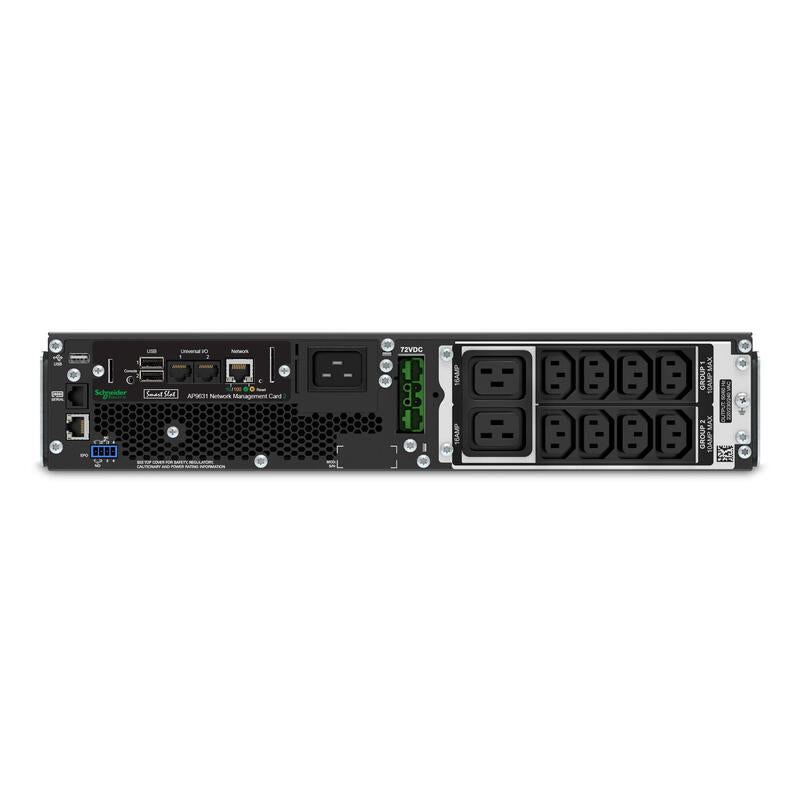 Apc Smart-Ups Srt 2200va Rm Ups 1980 Vatios 2200 Va Ácido De Plomo Con Apc Ups Network Management Card