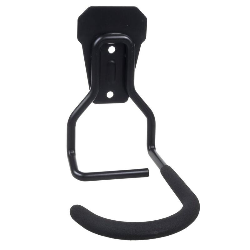 Apoyo Para Bicicleta Maclean Soporte De Pared Para Bicicleta Gancho De Almacenamiento De Acero Vertical 20kg Garaje "