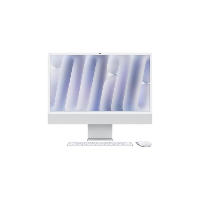 Apple Imac 59,62 Cm 24"  M4 2024 Cto, Sistema Mac Plateado/Azul Claro, Macos, Alemán 4069116175930