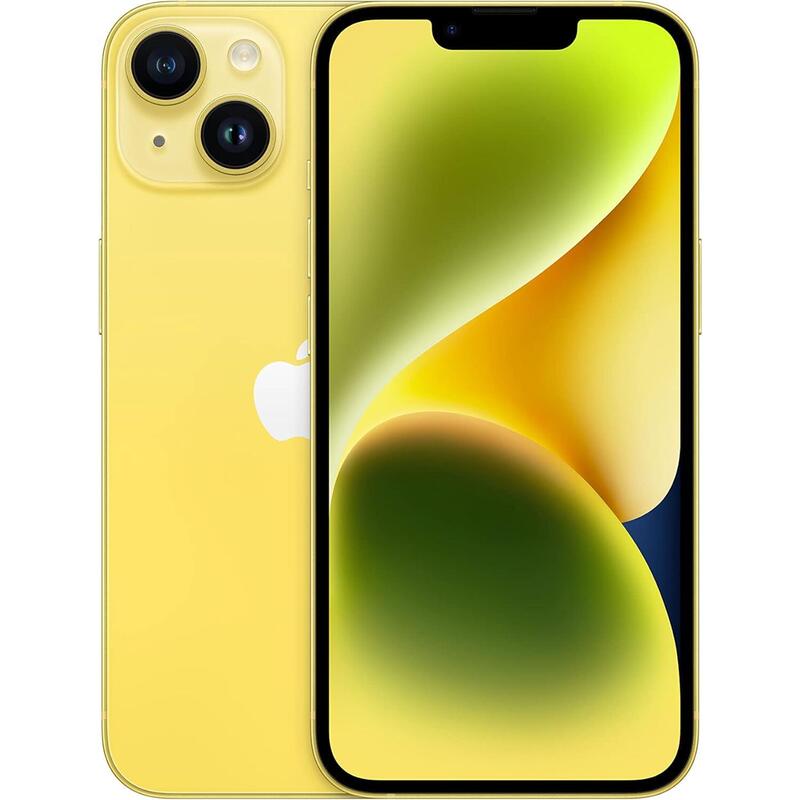 Apple Iphone 14 256gb Amarillo Reacondicionado Grado A
