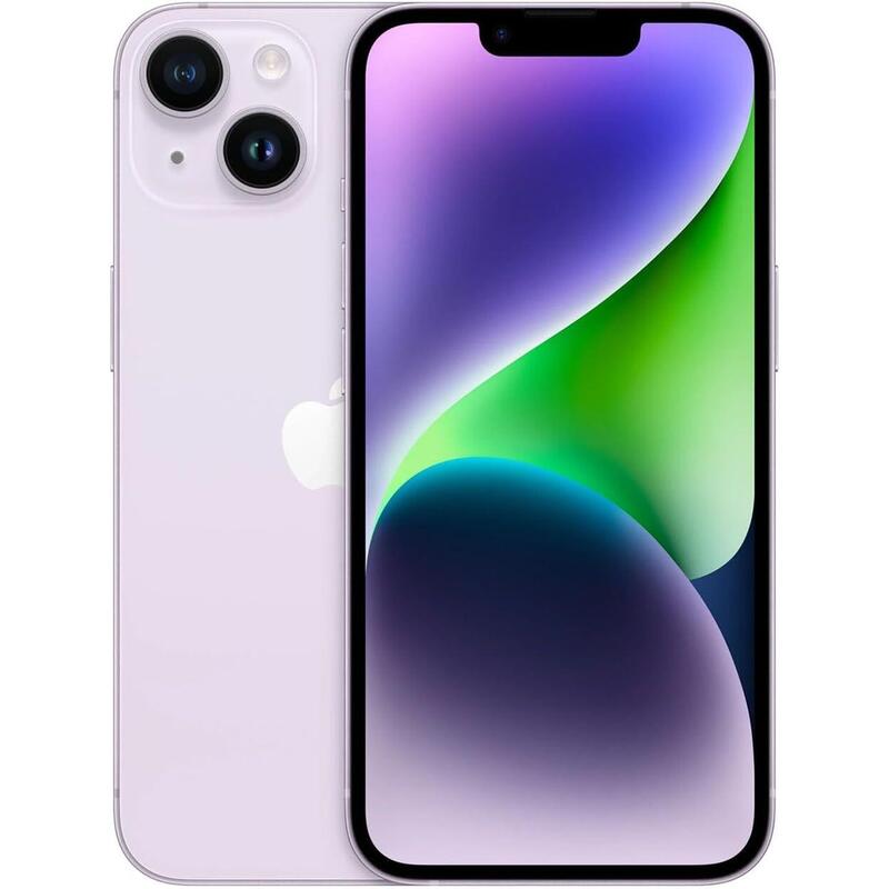 Apple Iphone 14 256gb Morado Reacondicionado Grado A