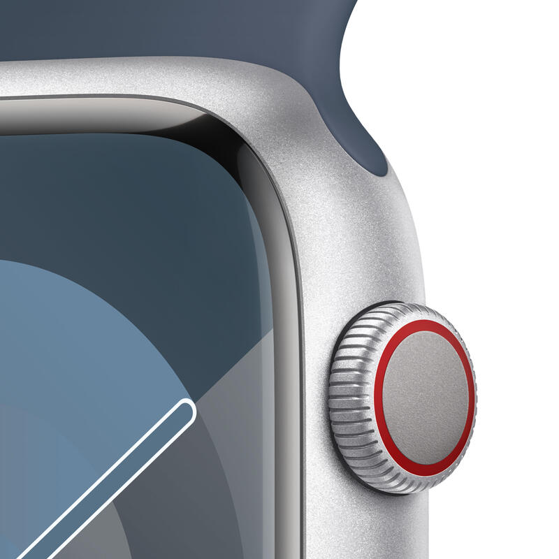 Apple Watch S9 Aluminio Cellular 45mm Plata