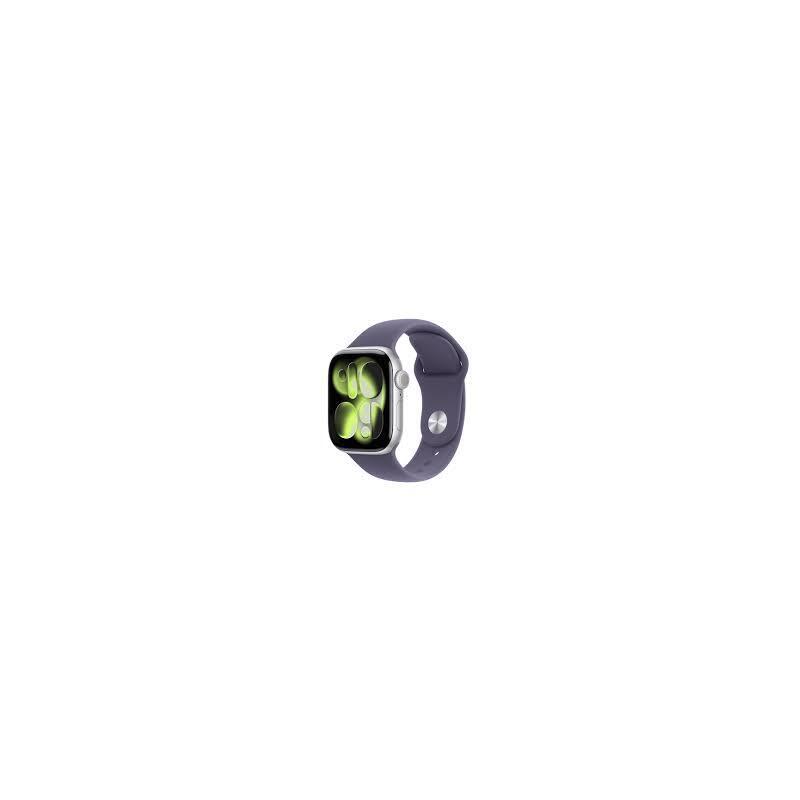 Apple Watch Series 11 Gps + Cellular 42mm Silver Aluminiun Case With Purple Fog Sport Band S/M