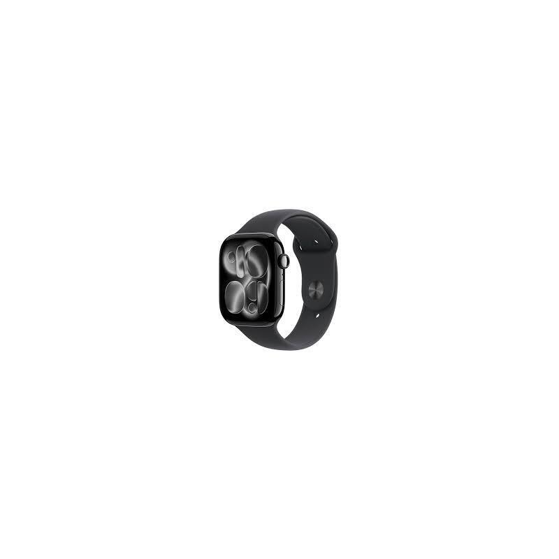 Apple Watch Series 11 Gps + Cellular 42mm Space Grey Aluminiun Case With Black Sport Band M/L M
