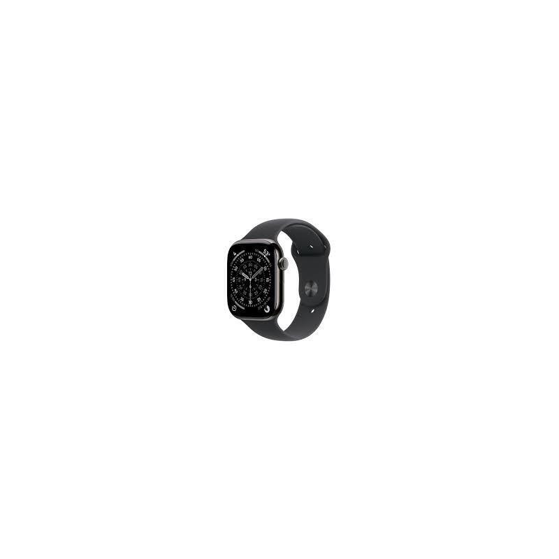 Apple Watch Series 11 Gps + Cellular 46mm Slate Aluminiun Case With Black Sport Band S/M Mfd14w