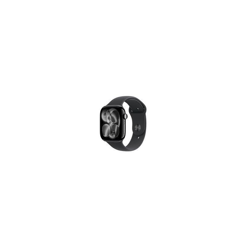 Apple Watch Series 11 Gps + Cellular 46mm Space Grey Aluminiun Case With Black Sport Band S/M M