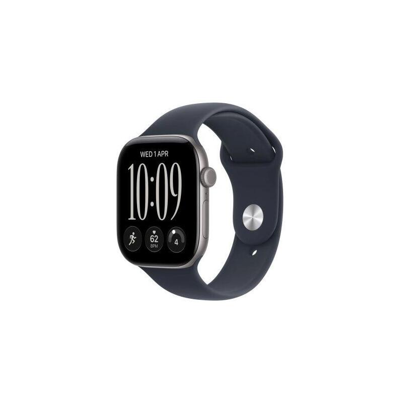 Apple Watch Series 12 (2026) Gps 42mm Space Gray Alu Case, Navy Blue Sport Band S/M Eu Mje74