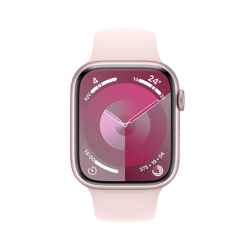 Apple Watch Series 9 45 Mm Digital 396 X 484 Pixeles Pantalla Táctil 4g Rosa Wifi Gps [Satélite]