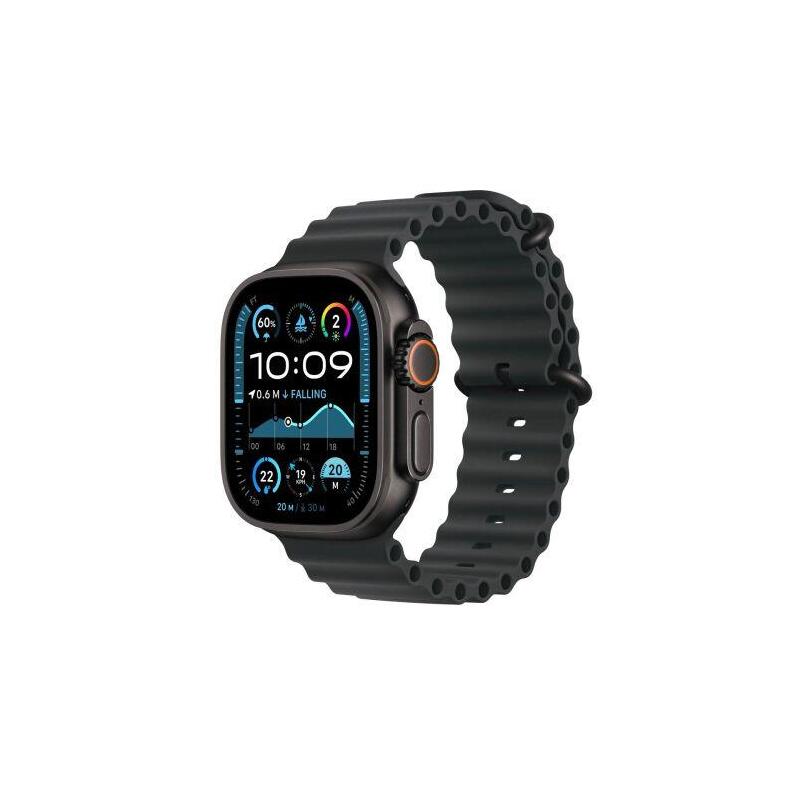Apple Watch Ultra 2 Gps + Cellular 49mm Titanium Case With Ocean Band Black Eu Mx4p3
