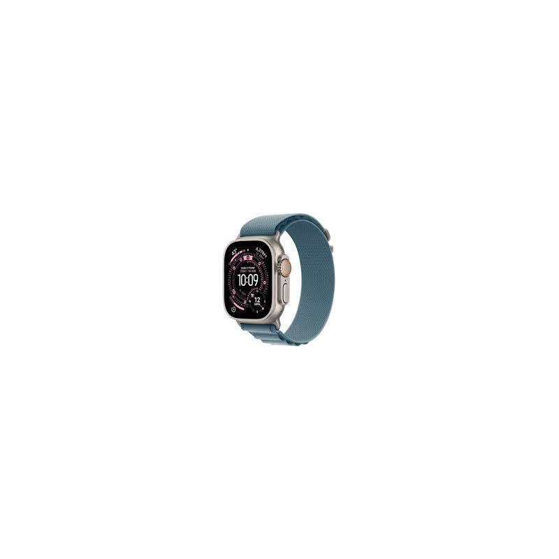 Apple Watch Ultra 3 Gps + Cellular 49mm Natural Aluminiun Case With Light Blue Alpine Loop M Me