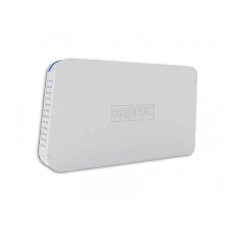 Approx Caja Externa Usb 2.0  2.5 Para Discos Sata 12.5mm Blanca Apphdd05w