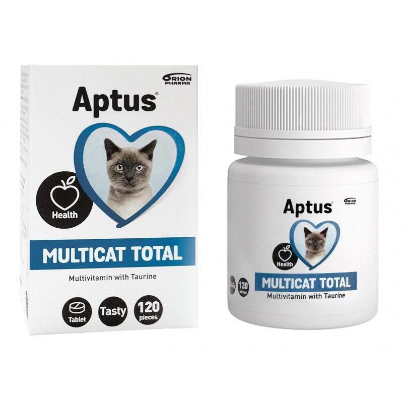 Aptus Multicat Total Multivitamin - Suplementos Para Gatos  120