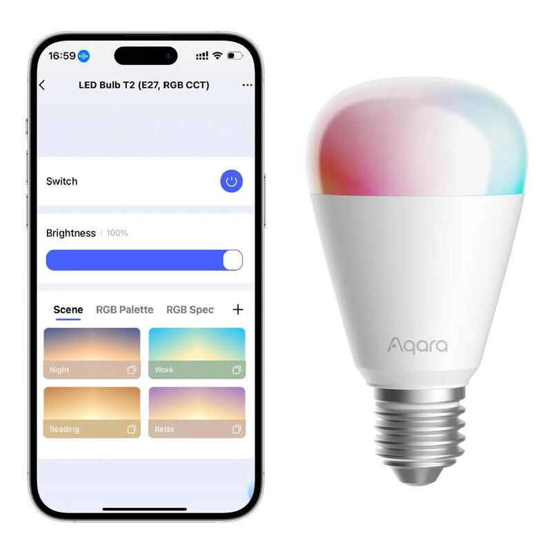 Bombilla Inteligente Aqara Led Bulb T2  Bluetooth/Zigbee 10,5 W