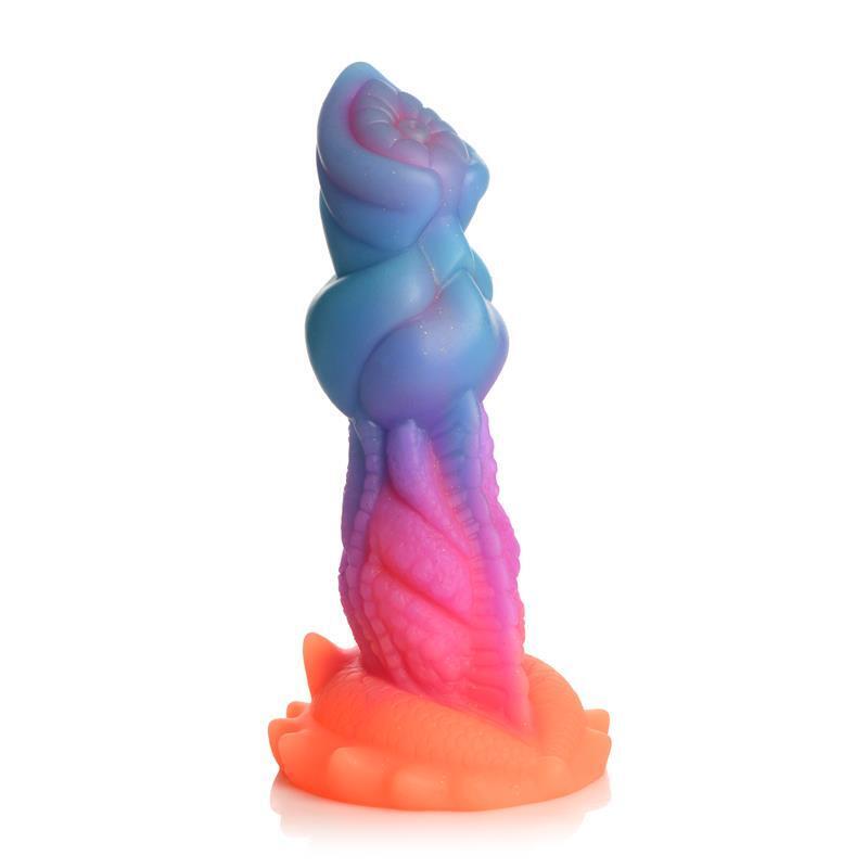 Aqua-Cock Dildo Brilla En La Oscuridad Silicona