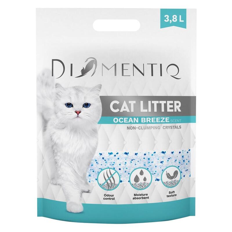 Arena Para Gatos Diamentiq Ocean Breeze  3,8 L