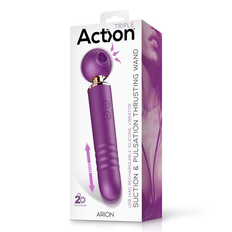 Arion Masajeador Con Succión, Thrusting Y Pulsación