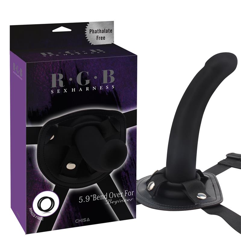 Arnés Con Dildo Bend Over Para Principiantes Silicona