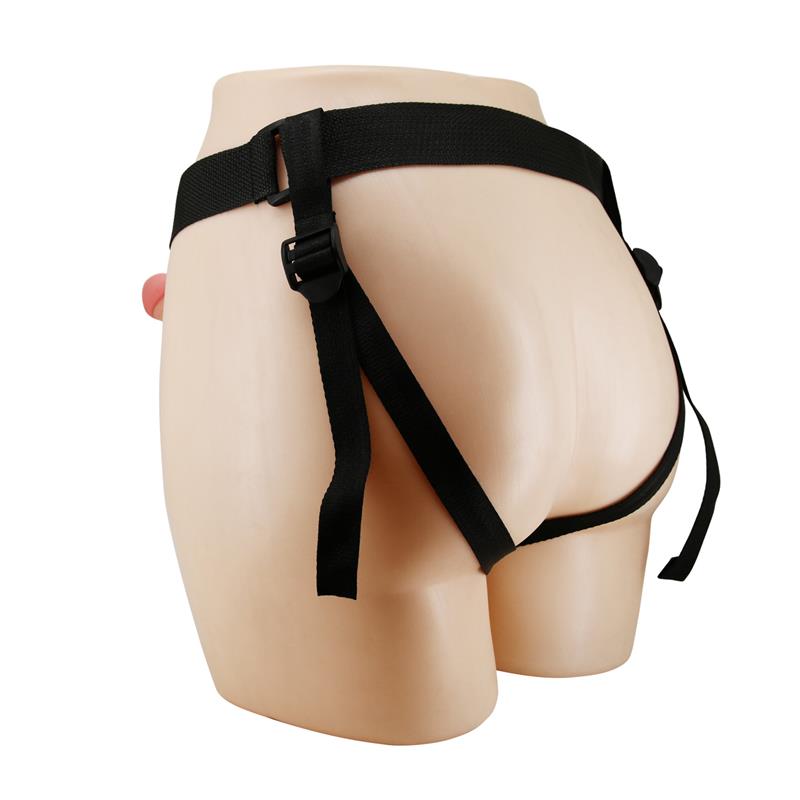 Pretty Love - Mavis Harness Briefs Universal Con Dildo 19 Cm Natural