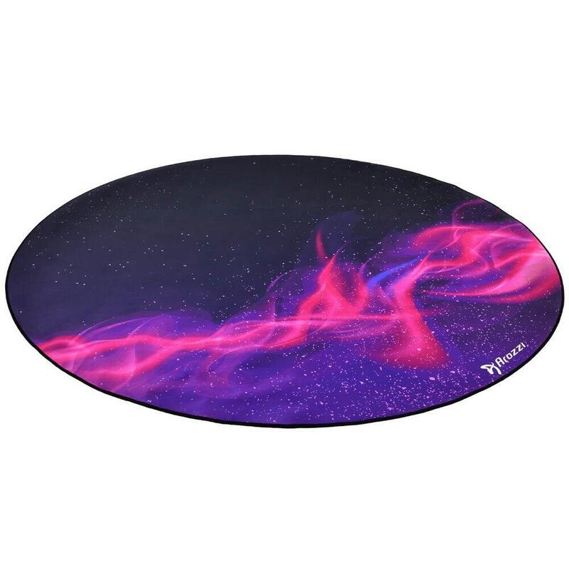 Arozzi Zona Round Floor Pad - Purple Galaxy