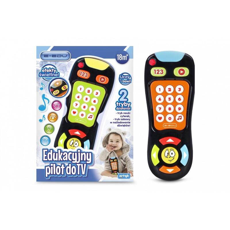 Artyk Educational Tv Rem Ote Control E-Edu Black