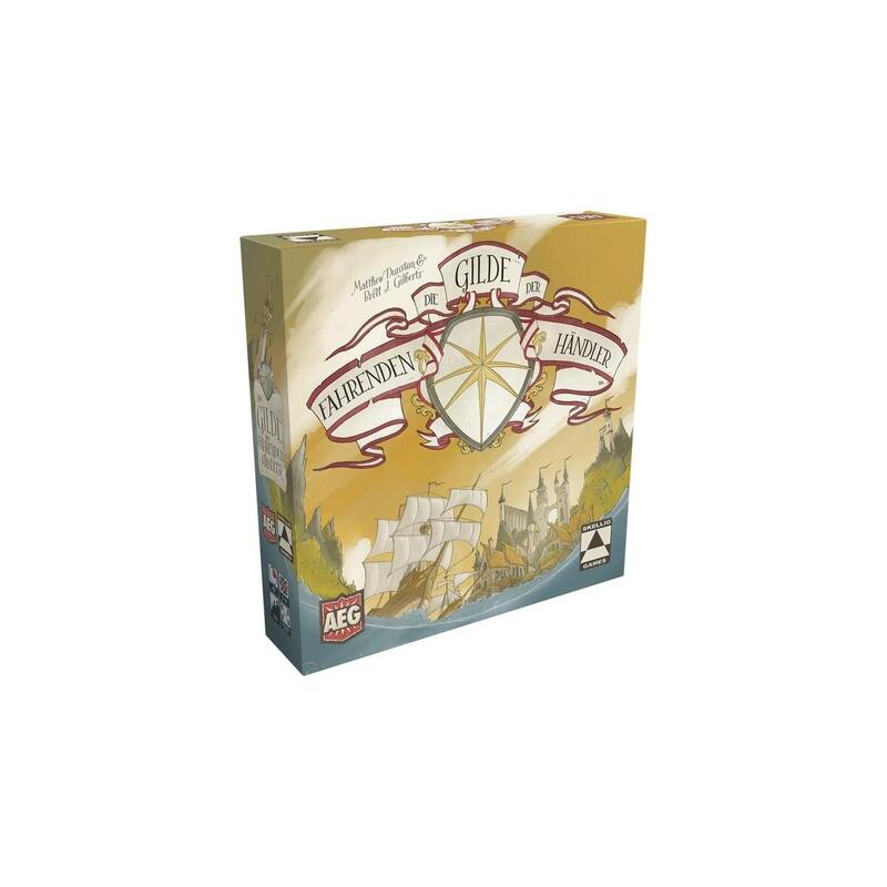 Asmodee El Gremio De Los Traficantes De Viajes, Juego De Mesa Sked0023