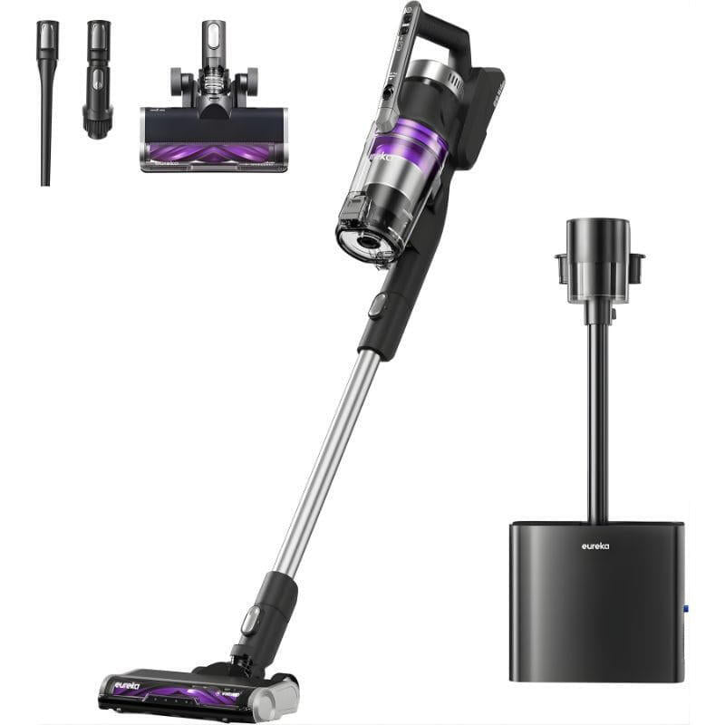 Aspiradora De Escoba Con Estación De Vaciado Eureka Stylus Elite Nec490