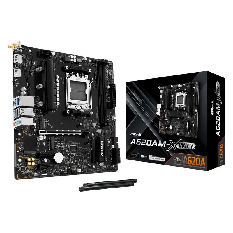 Asrock A620am-X Wifi Am5 Matx Hdmi Dp Ddr5